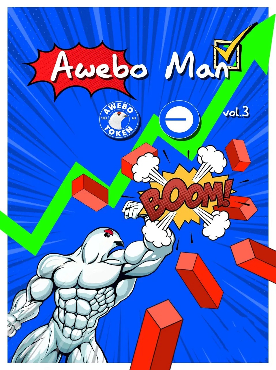 Awebo Man Comic book cover 1